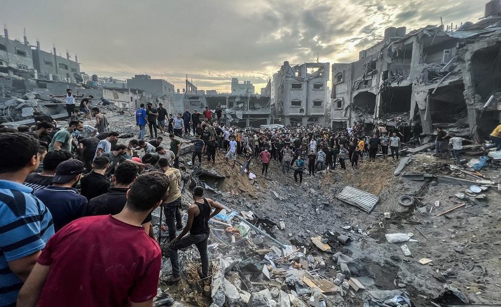 الاحتلال : الفرقة 98 بدأت عملياتها العسكرية بقلب مخيم جباليا