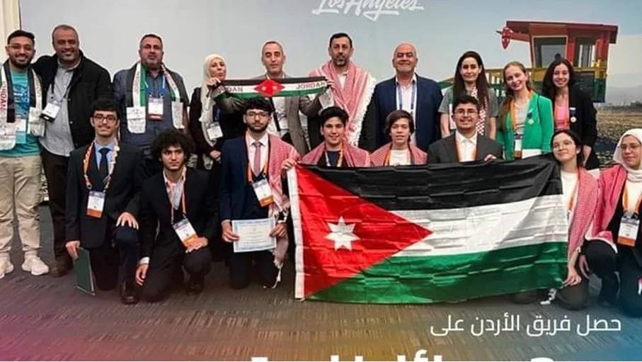 3 جوائز أردنية في المعرض الدولي للعلوم والهندسة بلوس أنجلوس