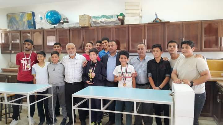 بطولة شطرنج في مركز شباب حرثا