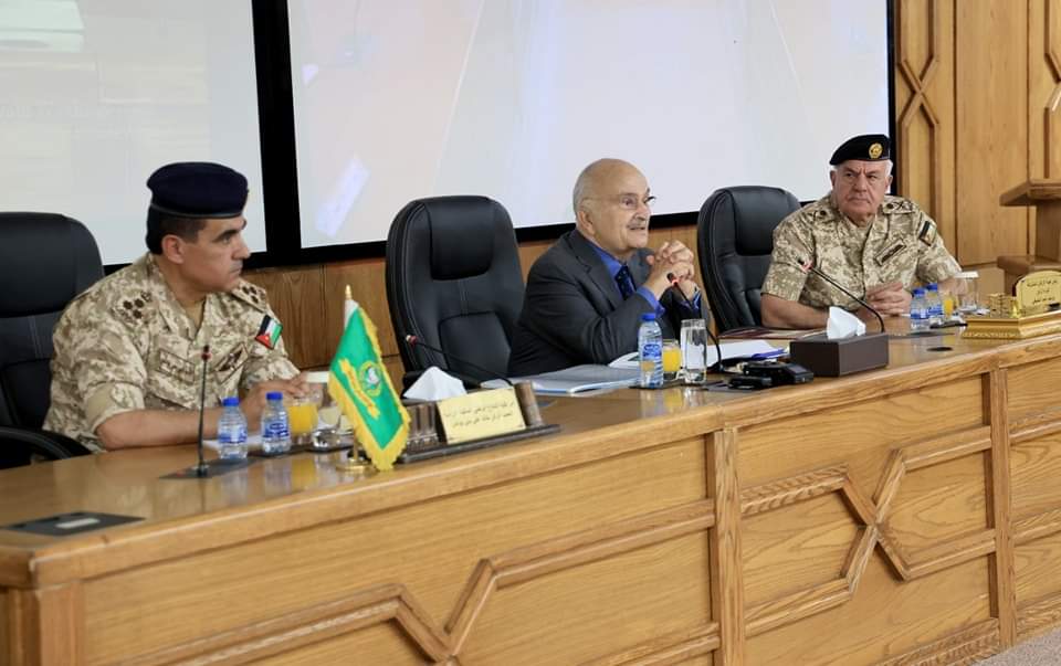 الأمير الحسن بن طلال يحاضر في كلية الدفاع الوطني الملكية الأردنية