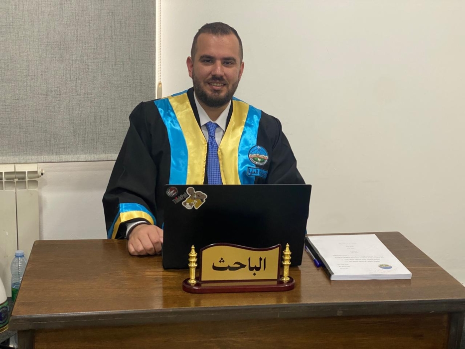 زيد خالد ابو صوي...مبارك الماجستير