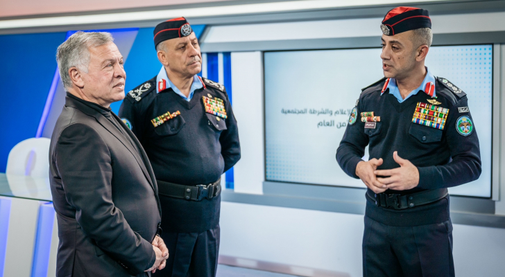 نشامى الأمن العام  .... تحية لكم من القائد والشعب