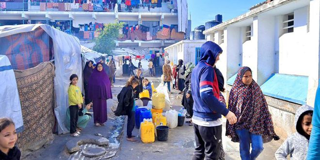 الأونروا تحذر من تزايد أعداد المصابين بالأمراض المعدية في غزة