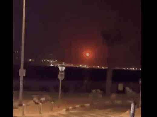 سماع أصوات انفجارات بسماء خليج العقبة