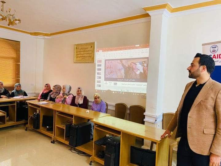 جلسة تدريبية عن برنامج مجتمعي في عجلون