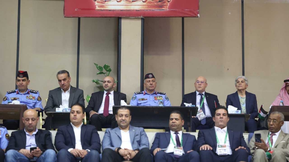 مدير الأمن العام يفتتح البطولة العربية للمصارعة (الأردن 2024)
