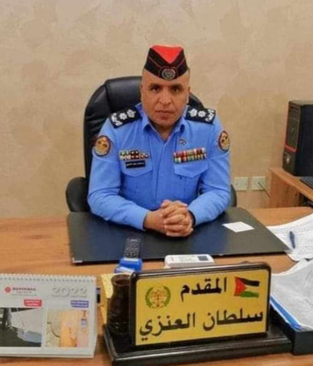 وفاة المقدم سلطان العنزي
