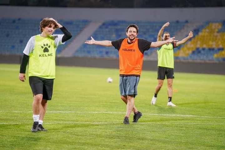 حضور ولي العهد تدريب المنتخب يرفع معنويات النشامى قبيل المباراة الحاسمة بتصفيات كأس العالم