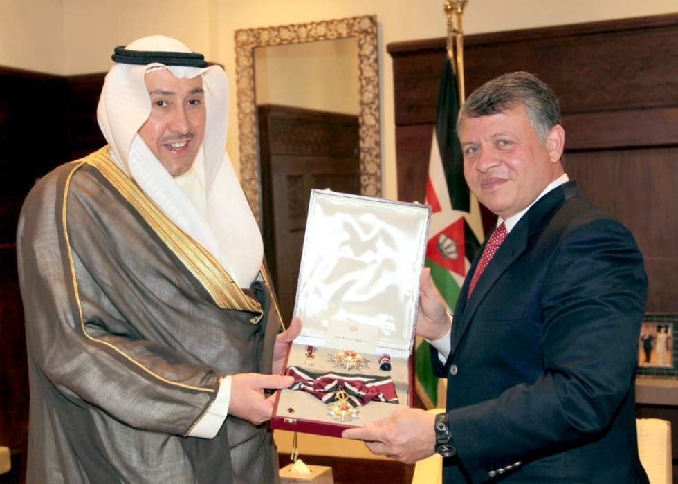 الحمود يهنئ جلالة الملك عبدالله الثاني باليوبيل الفضي بمناسبة تولي جلالته سلطاته الدستورية