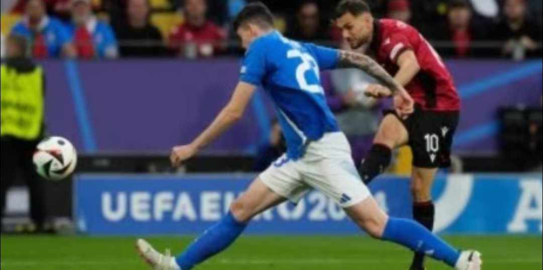 فوز ايطاليا على البانيا بنتيجة 21 يورو 2024