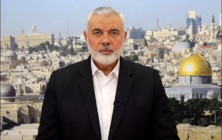 هنية: ردنا على مقترح وقف إطلاق النار متوافق مع خطاب بايدن