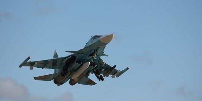 الدفاع الروسية تتسلم دفعة من قاذفات (سو34) وتطور مسيرة هجومية فريدة من نوعها