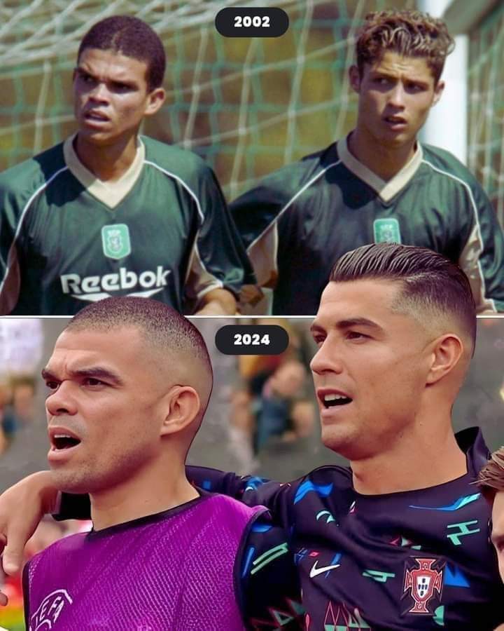 بيبي ورونالدو مع منتخب البرتغال لمدة 22عام