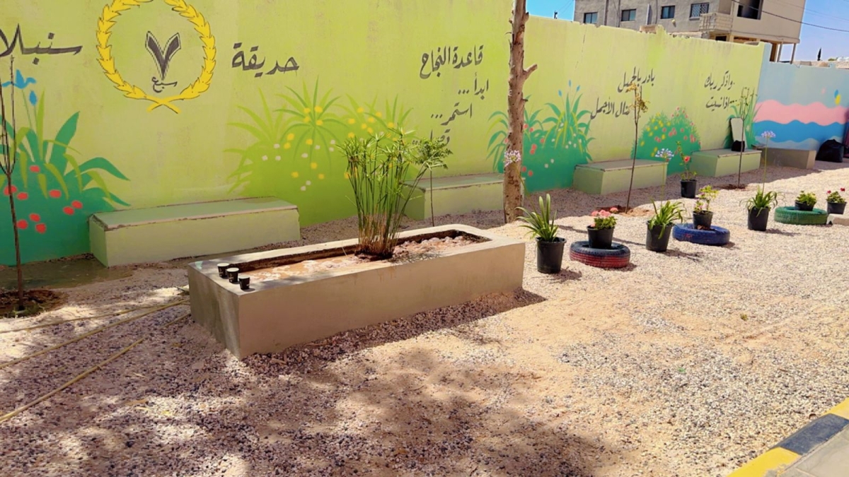 مدرسة الفيصلية الثانوية للبنات تنفذ مشروع سبع سنبلات