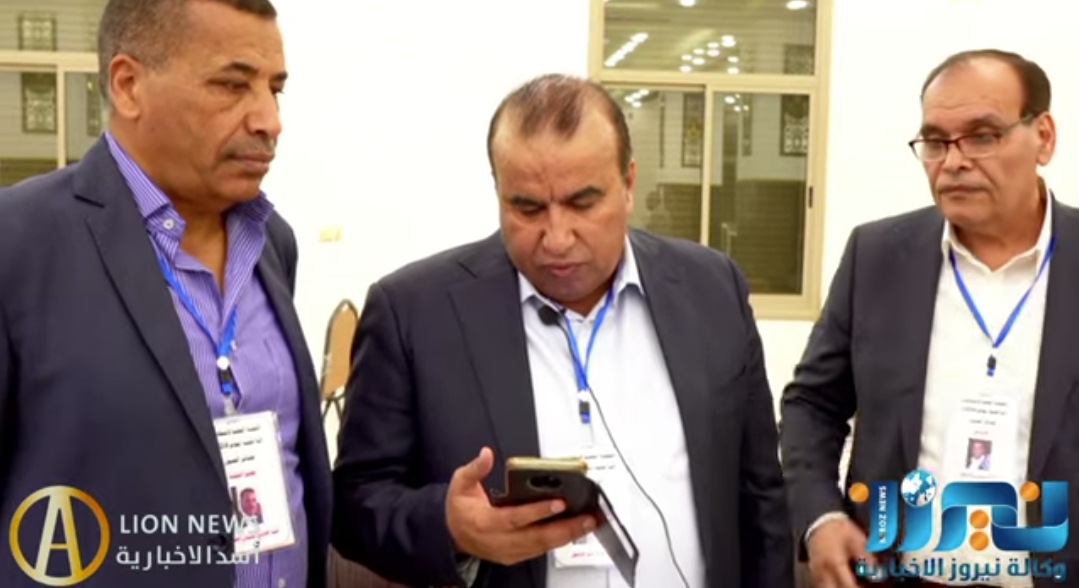 المرشحان  الجبور يؤديان القسم أمام اللجنة العليا للانتخابات الداخلية
