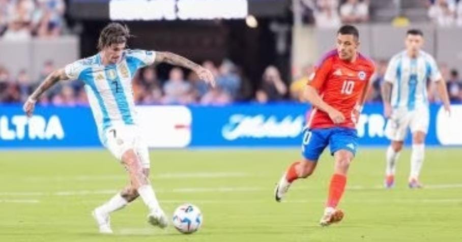 الأرجنتين بفوز على تشيلى بهدف نظيف فى كوبا أمريكا
