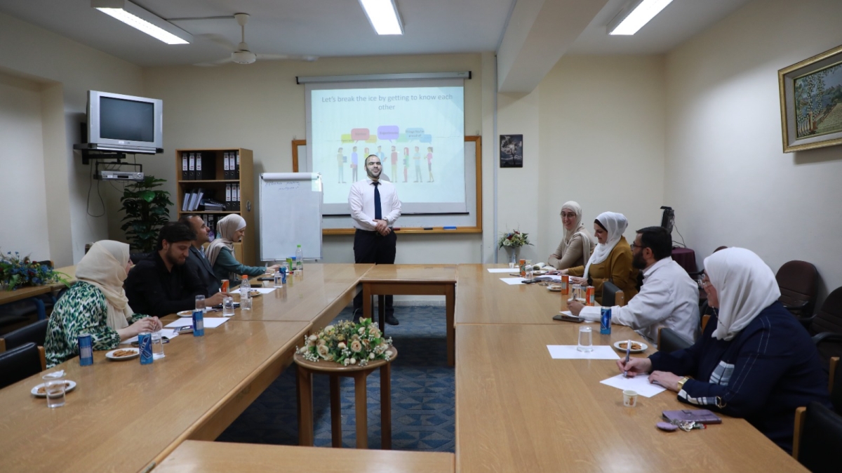 ورشة عمل عن إدارة الاجتماعات للكوادر الإدارية بجامعة الزرقاء