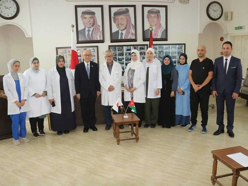 اليابان تسلم معدات طبية لجمعية جمزو الخيرية بالزرقاء
