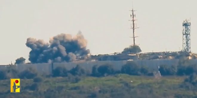 المقاومة اللبنانية تستهدف الأجهزة ‏التجسسيّة للعدو الإسرائيلي في موقع بركة ريشا