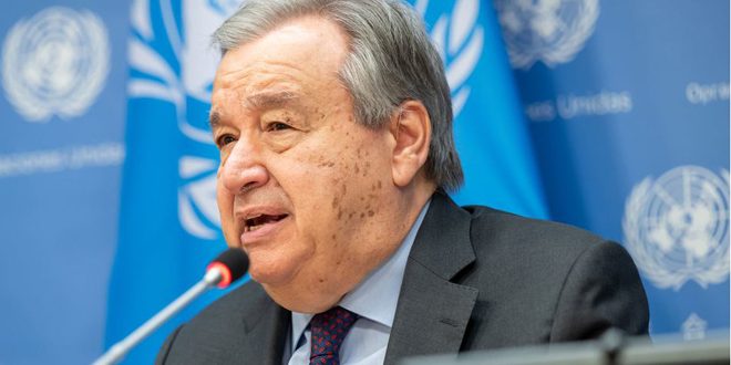 غوتيريش: الأمم المتحدة لم تعد مركز كل شيء والمنظمات الإقليمية ضرورية لحل القضايا الملحة