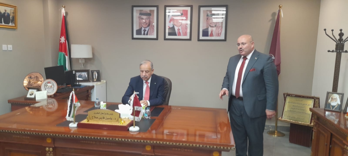 كريشان يفتتح مبنى بلدية معان الجديد