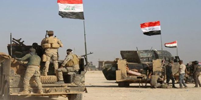 القوات العراقية تدمر وكراً للإرهابيين في محافظة ديالى