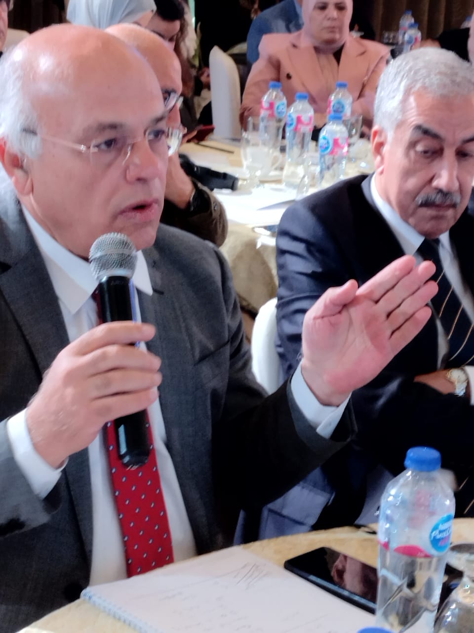 في اجتماع لغرفة الرعاية الصحية والمستشفيات الخاصة باتحاد الصناعات