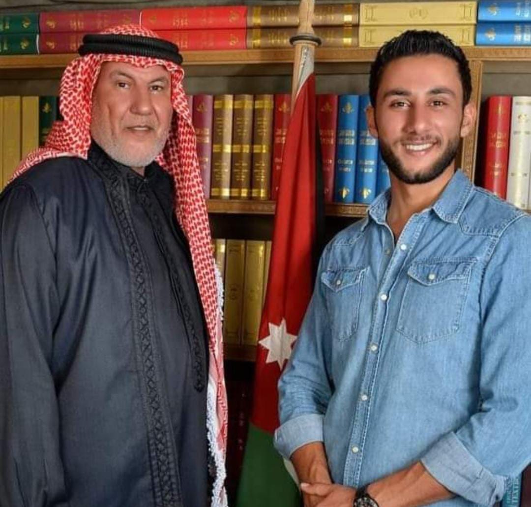 الحديدي يبارك ويهنئ بسام الكلوب بنجاح نجلة علي في الشامل