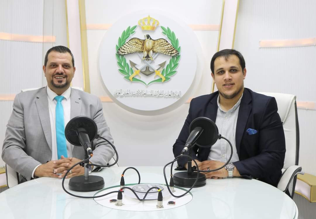 إذاعة الجيش العربي تستضيف عبدالله بني هاني