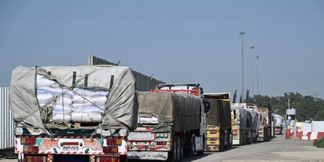 الجزائر وروسيا والصين تدعو إلى الاستعجال بتأمين وصول المساعدات إلى قطاع غزة
