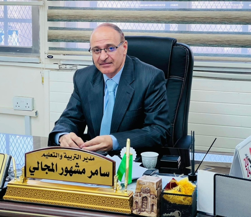 المجالي يتفقد قاعات الثانوية العامة في مدارس مديرية قصبة الكرك