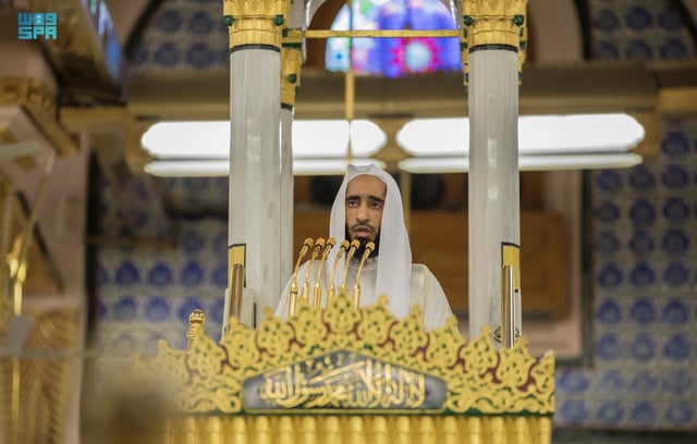 إمام المسجد النبوي: النّعم لا تدوم إلا بحمد الله والتوبة إليه من جميع المعاصي