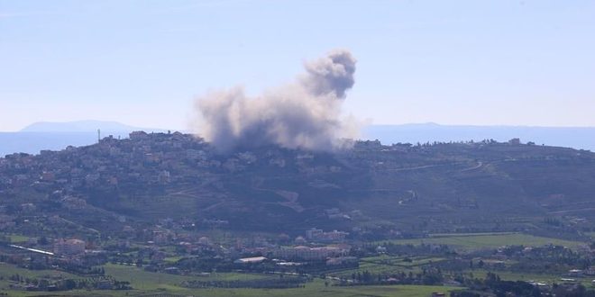 جريح في غارة إسرائيلية على محيط ساحة بلدة مركبا جنوب لبنان