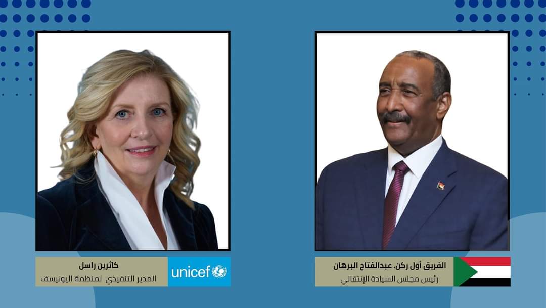 يتلقى رسالة شكر وتقدير من المدير التنفيذي لمنظمة اليونيسف