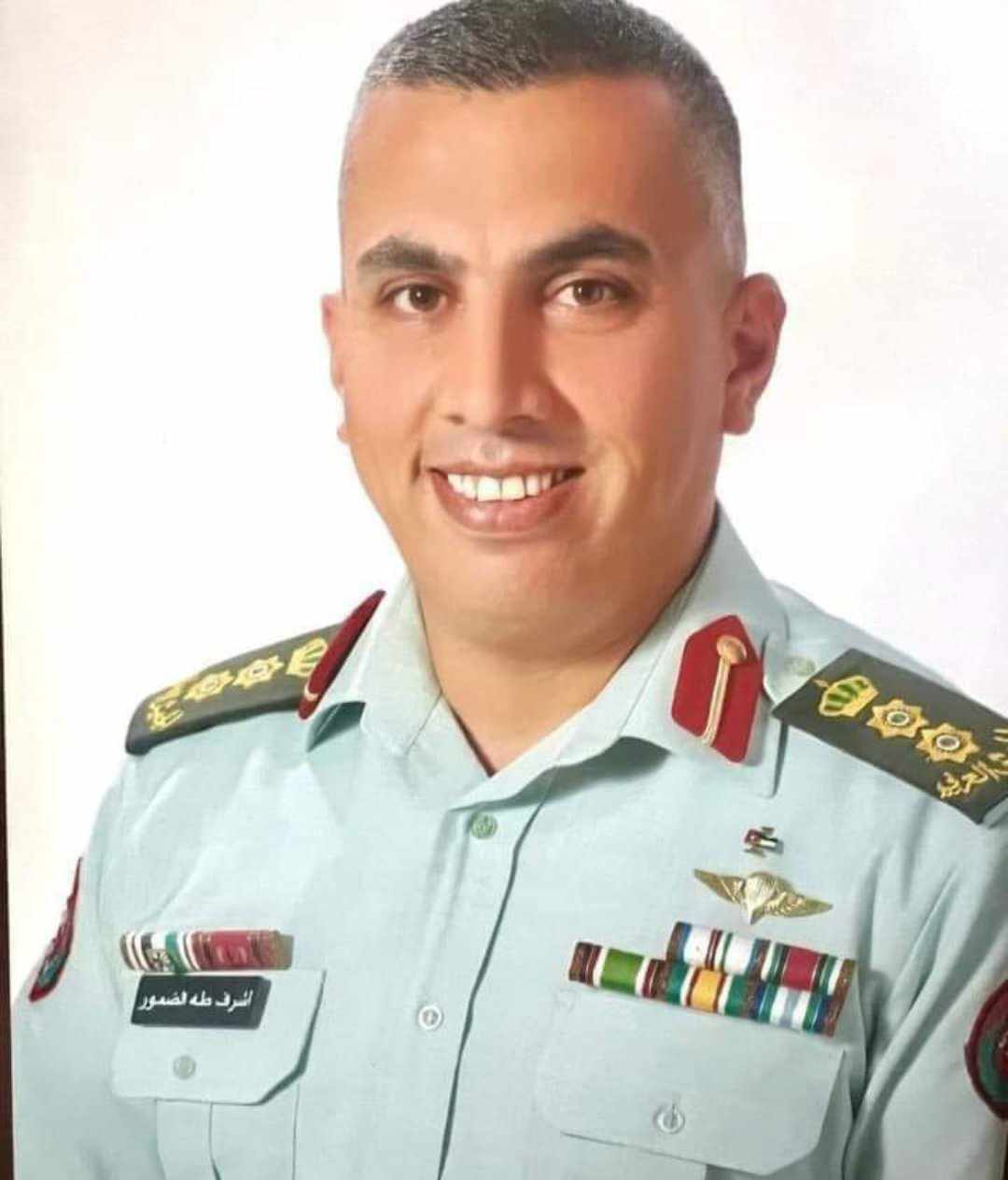 مبارك رسالة  الماجستير للعقيد الركن اشرف طه الضمور