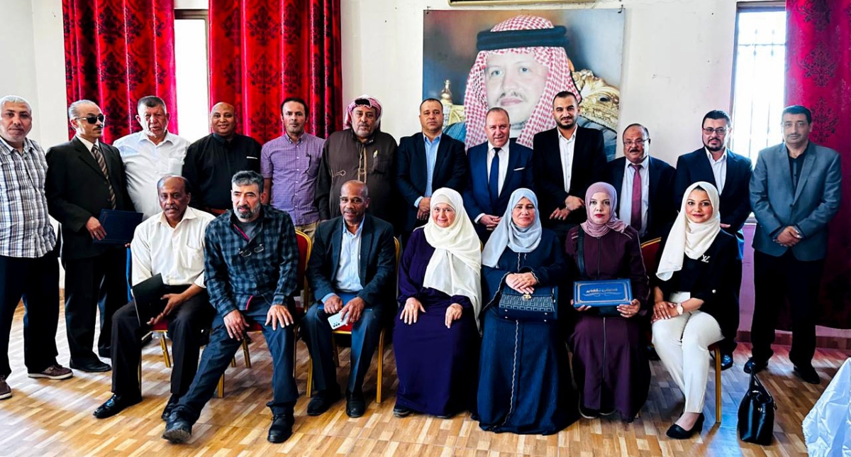 الشؤون الفلسطينية تكرم جمعيات خيرية في مخيم البقعة