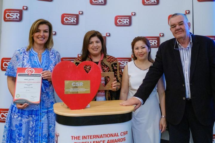 عن مبادرة فرصة .. أمنية تفوز  بالمستوى الذهبي بجائزة التميز الدولي في المسؤولية الاجتماعية