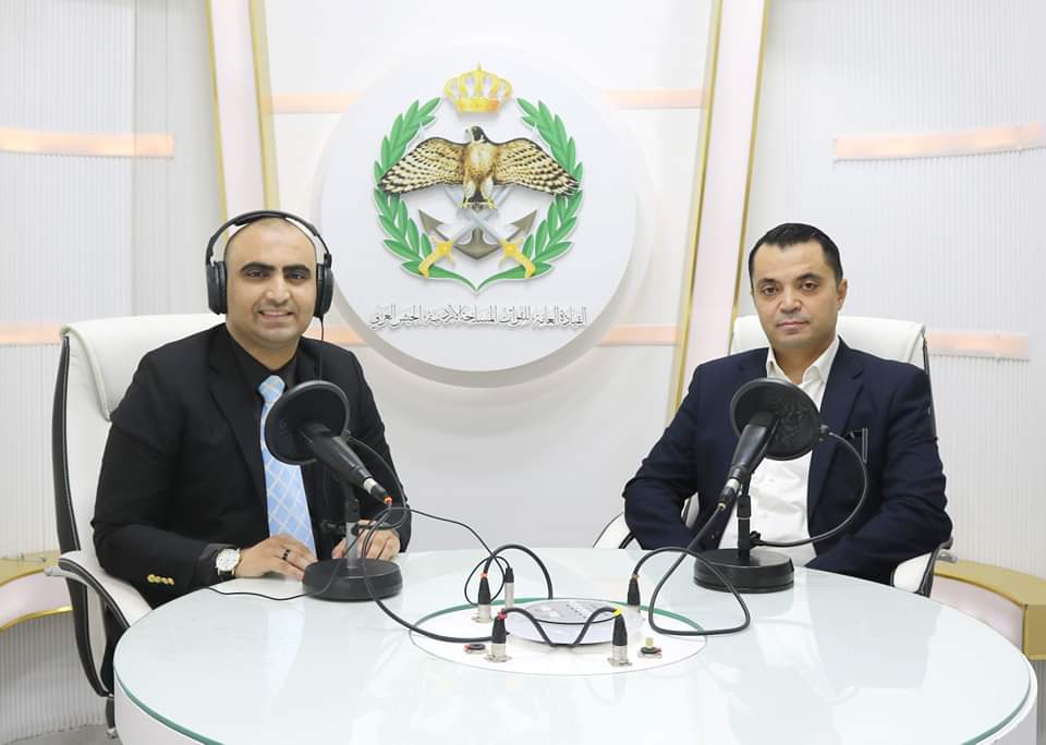 إذاعة الجيش العربي تستضيف المهندس فيصل العبداللات