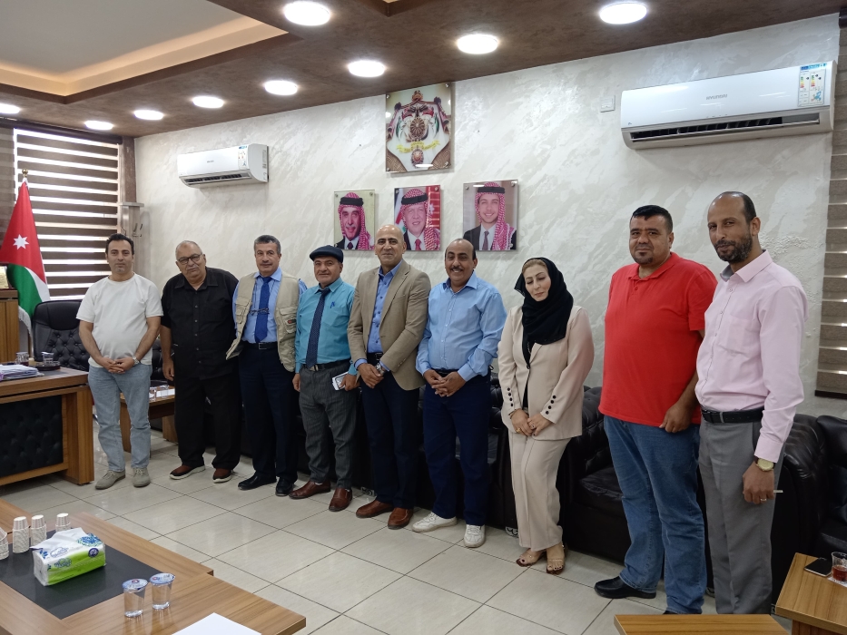 رئيس بلدية جرش يلتقي اللجنة الإعلامية المحلية  لمهرجان جرش في دورته ال 38 _صور