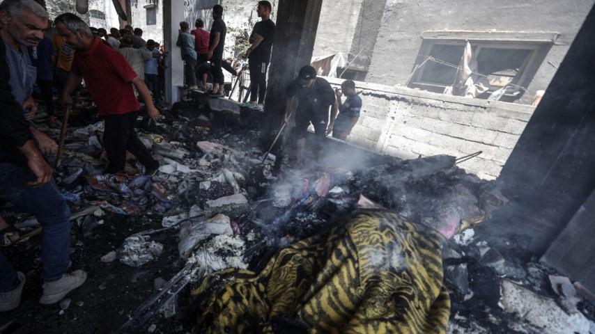 17 شهيدا و26 جريحا بقصف صهيوني في خان يونس