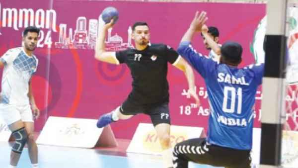 شباب اليد يجتاز الهند ويتأهل إلى دور الثمانية بالبطولة الآسيوية
