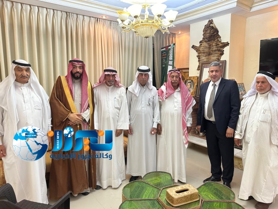 حفل عشاء تكريمي للشيخ داود الزير في منزل الشيخ طراد المسلط الفايز...صور وفيديو