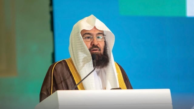 السديس يعتبر اقتحام مسؤول إسرائيلي الأقصى انتهاكًا غاشمًا يتجاوز كل الأعراف