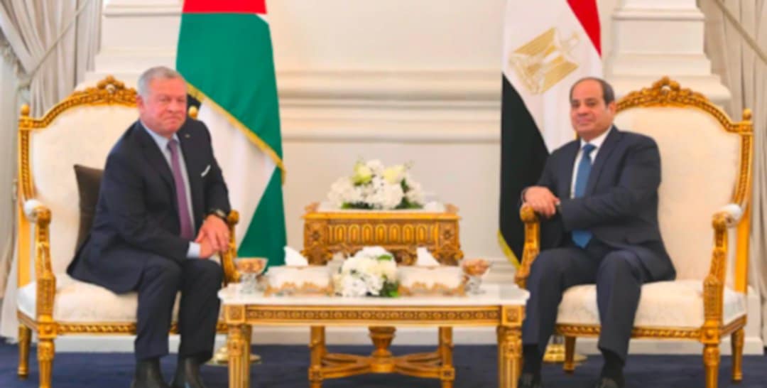 الملك يهنئ الرئيس المصري بذكرى ثورة 23 تموز