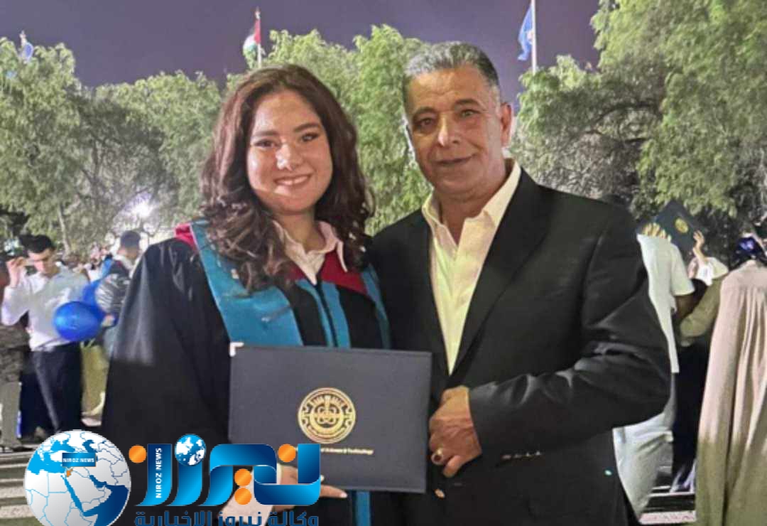 الحديدي يهنئ فايز ابو جمل النسور بتخرج ابنته من جامعة العلوم و التكنولوجيا