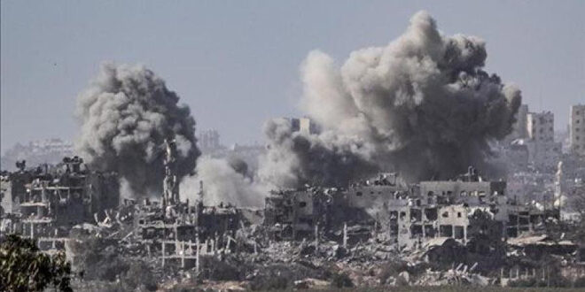 استشهاد 5 فلسطينيين وإصابة آخرين جراء قصف الاحتلال مناطق متفرقة في قطاع غزة