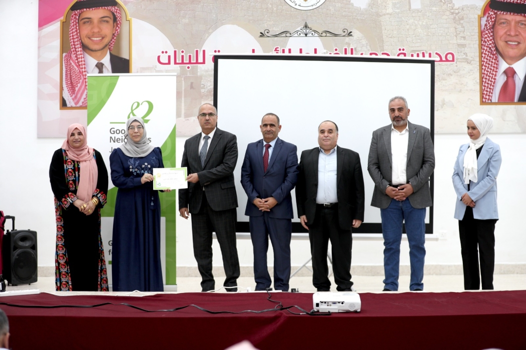 افتتاح اول نادي بيئي مدرسي في المفرق...صور