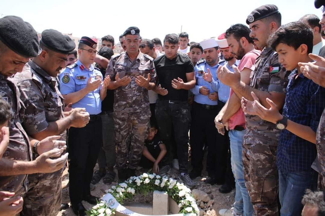 تشييع جثمان الوكيل أول أحمد فايز محمد الخلايلة ...صور
