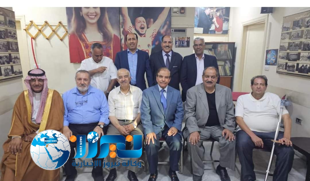 الطيب يستقبل المهنئين من اعضاء لجنة الكرامة للمحاربين القدامى بفوزه  برئاسة هيئة الحركة الرياضية والشبابية ...صور