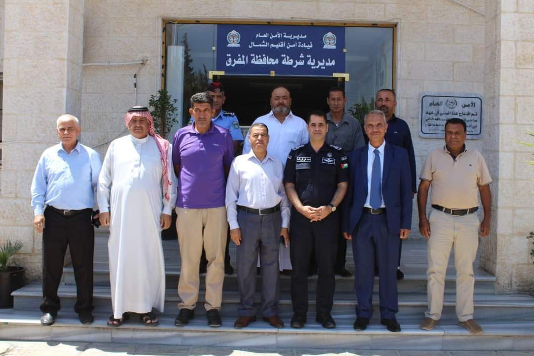 العميد الرواشدة يلتقى عدداً من متقاعدي الأمن العام  بالمفرق